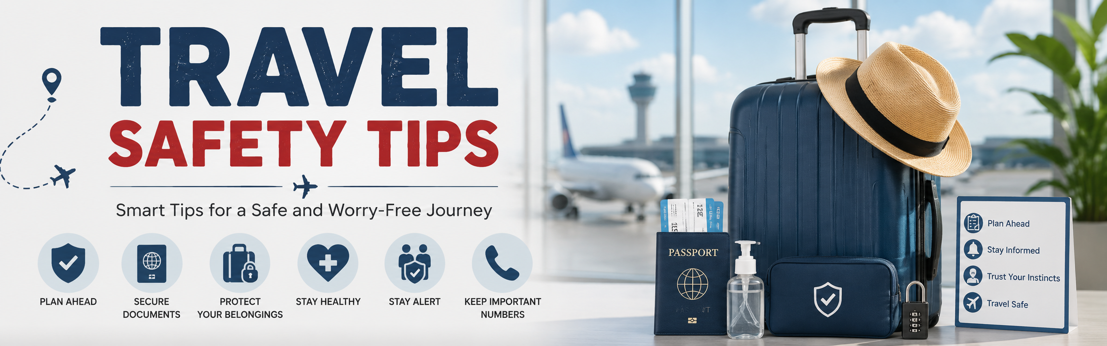Travel Safety Tips You Should Know Before Flying Travel Safety Tips You Should Know Before Flying